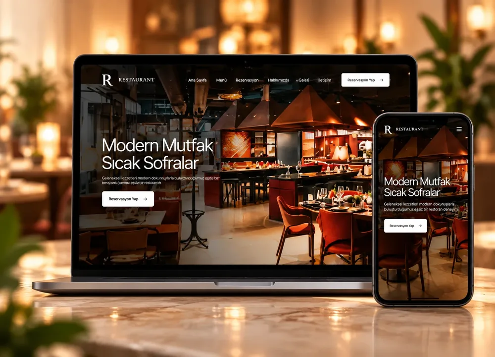 Restaurant Modern tema önizlemesi